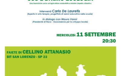 “COS’E’ L’AGRO-ECOLOGIA”: in arrivo il secondo seminario del progetto Cantiere Verde